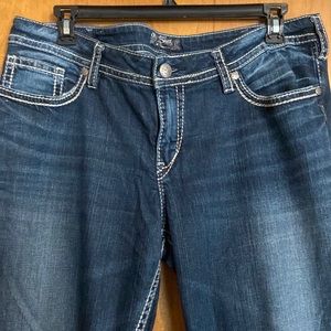 Silver Pioneer Flap denim